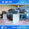 Diesel / Gas 1 MW- 100 MW Power Plant para la venta